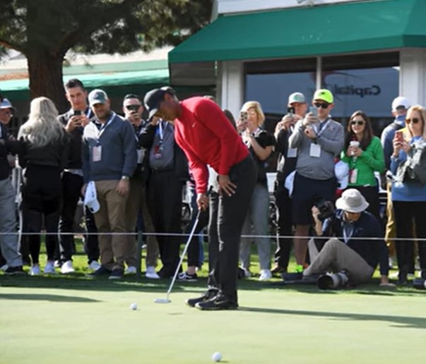 Tiger’s Putter Drill Stop pushing putts! Balls & Bogeys
