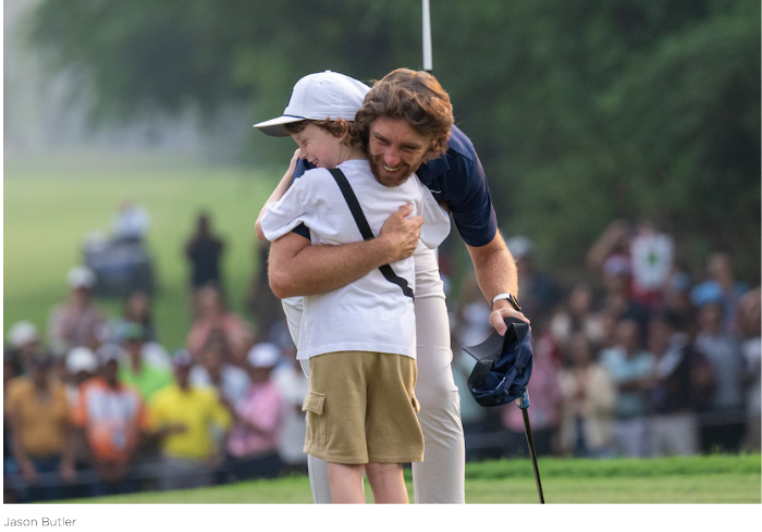 Tommy Fleetwood wins DP India World Championship for his son Frankie