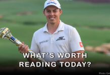 Your Golf News Update – Mon., November 17, Edition Matt Fitzpatrick 3rd DP World Championship